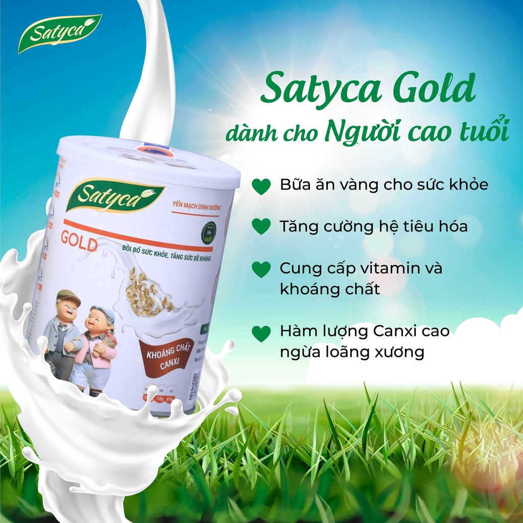 98ba5973827732bdef92d4be72972e5e Satyca Gold dành cho người cao tuổi