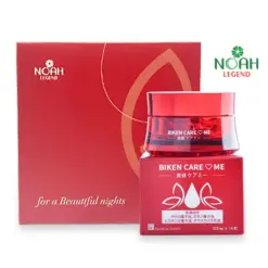 Biken Careme – Viên dưỡng da và nội tiết tố bôi kèm găng tay