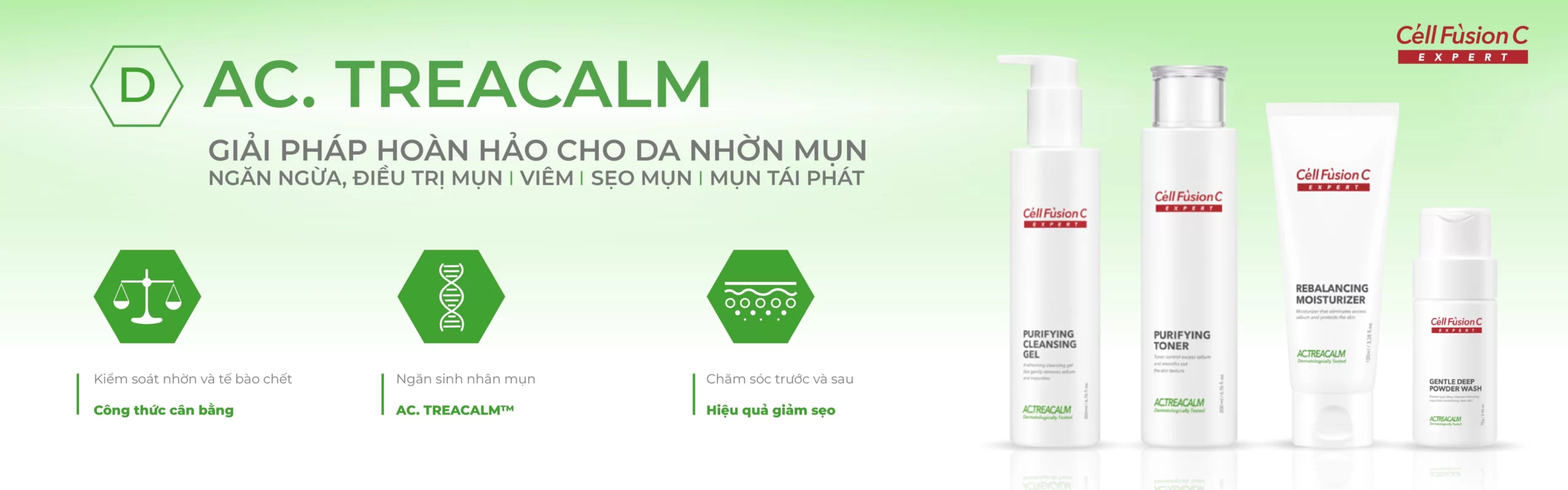 BỘ AC.TREACALM CELL FUSION C - Siêu Thị Droppii