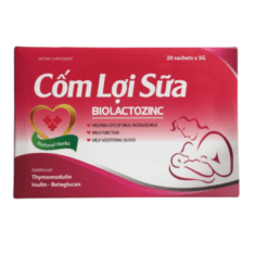 Biolactozinc – Cốm lợi sữa, tăng tiết sữa