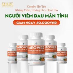 Mpower Curcumin Plus – Combo 05 hộp