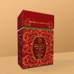 Đông Trùng Hạ Thảo X3 Sâm Lựu Đỏ + Túi giấy (20 gói x 5g)