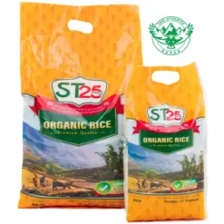 Gạo ST25 hữu cơ gói 5kg – ST25 organic rice AGRI-DYNAMICS