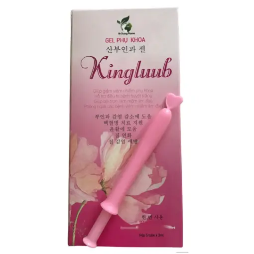 Gel phụ khoa Kingluub 5 tuýp x 3ml