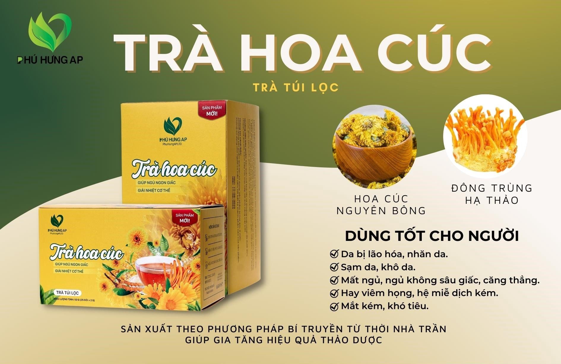hoa_cuc_tui_loc-1 Trà hoa cúc túi lọc - Phú Hưng AP - Siêu Thị Droppii