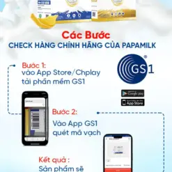 PaPamilk Height & Gain trẻ em chứa Tổ Yến Lon 830gr – Sữa tăng cân và chiều cao cho trẻ 14 Kiểm Tra Mã Vạch Papamilk Height And Gain Sữa Non Chứa Tổ Yến Chính Hãng - Siêu Thị Droppii