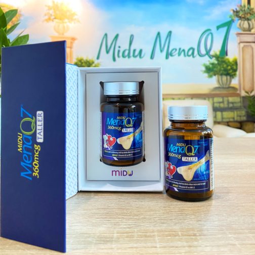 midu-menaq7-360mcg-hop-30-vien-thuc-pham-ho-tro-tang-chieu-cao-cho-tre-tien-day-thi-va-day-thi Midu MenaQ7 360mcg (Hộp 30 viên) - Thực phẩm hỗ trợ tăng chiều cao cho trẻ tiền dậy thì và dậy thì