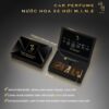 Nước hoa xe hơi Hương Gỗ ấm Mine Đen (Mine Car Perfume Midnight – Wood)