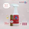Pet Kleen – Bộ vi sinh khử mùi thú cưng (1 chai 500ml + 3 ống 5ml) 3 pet kleen cb 1 3 510x510 1