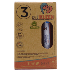 Pet Kleen – Hộp vi sinh khử mùi thú cưng (3 ống 5ml)