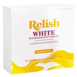 Relish White 28 viên – (Glutathione) – Trắng da thải độc