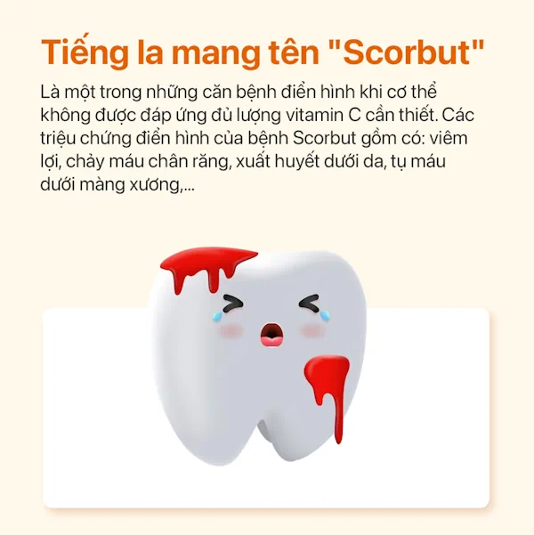 thieu-vitamin-c-de-dan-den-benh-scorbut-ester-c Thiếu Vitamin C Dễ Dẫn đến Bệnh Scorbut - Ester C