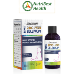 NMI – ZINC LYSIN & SELENIUM – Thực phẩm hỗ trợ trẻ ăn ngon, tăng cường đề kháng