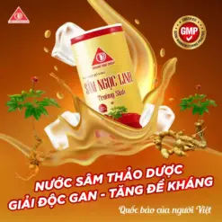 Nước uống thảo dược Sâm Ngọc Linh đỏ giải độc gan